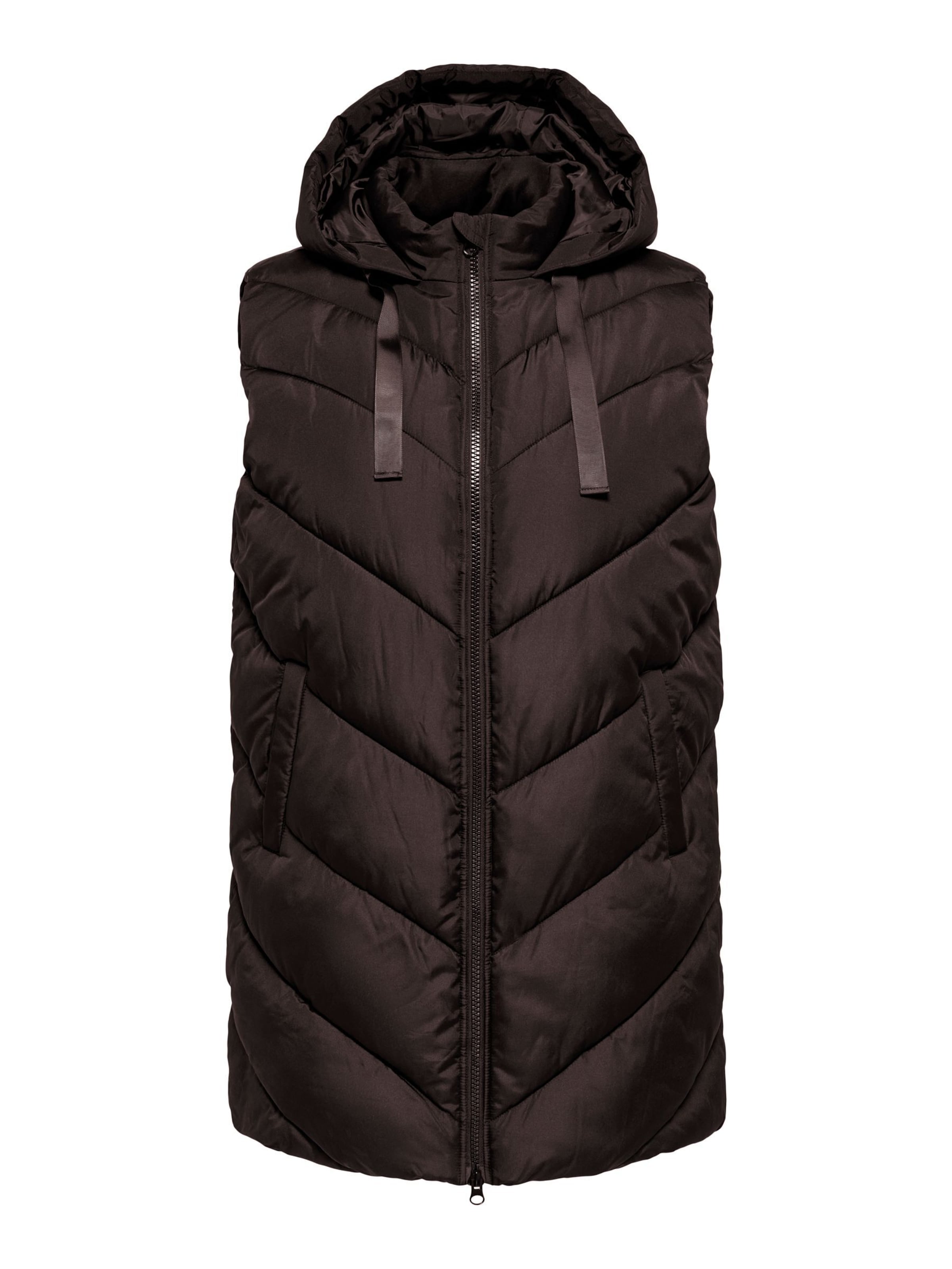 ONLY Carmakoma Vest 'CARMOON' in Brown: front