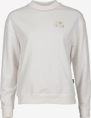 Kleinigkeit Sweatshirt 'Big Vibes' in Weiß: Vorderseite
