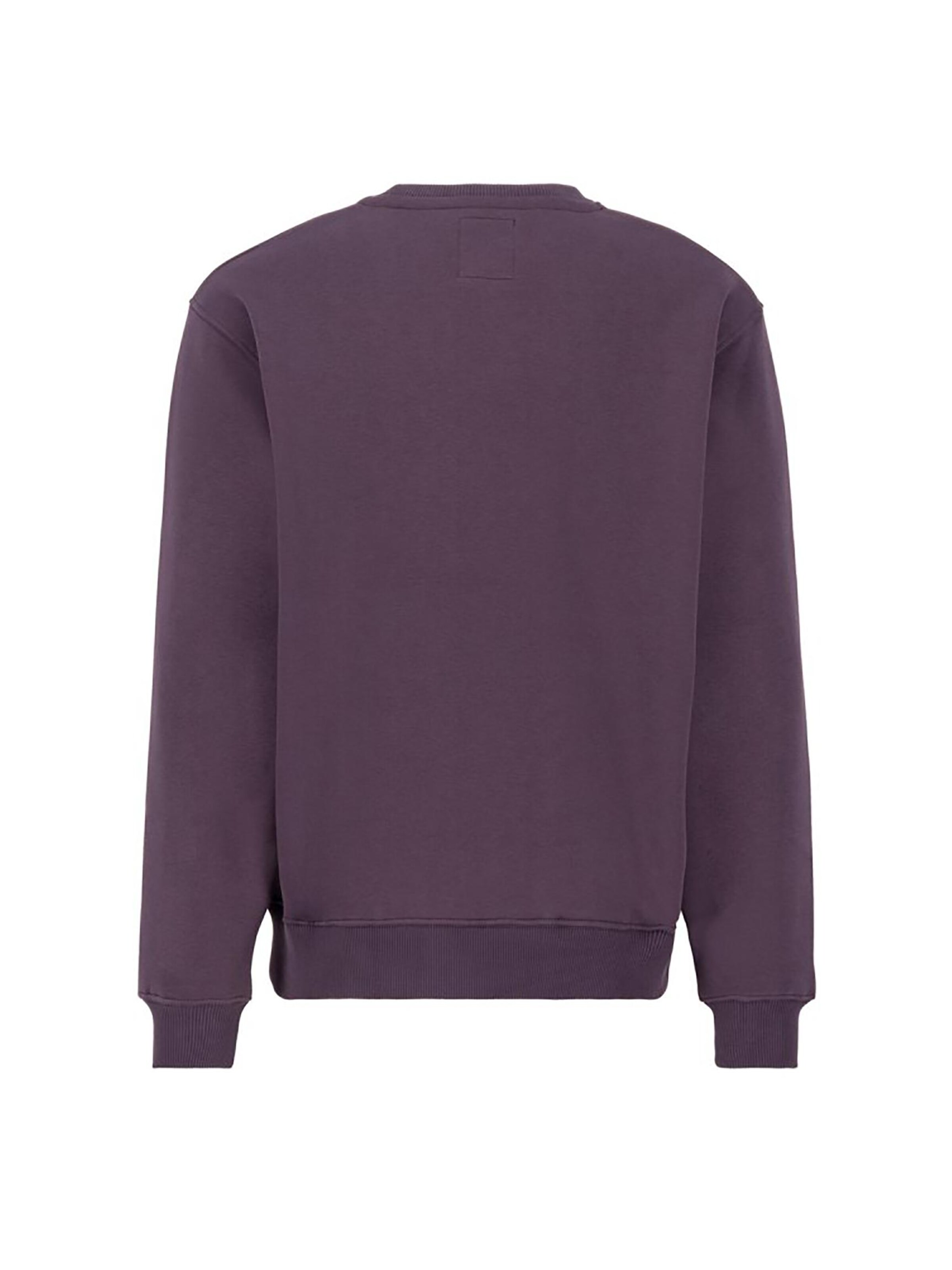 ALPHA INDUSTRIES Sweatshirt 'Basic' in Purple