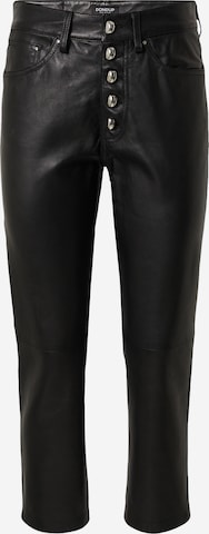 Dondup Regular Trousers 'KOONS' in Black: front