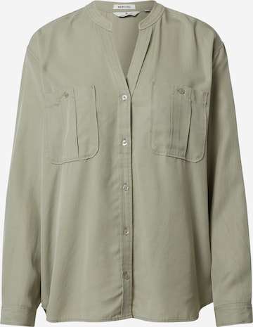 TOM TAILOR Blouse in Groen: voorkant