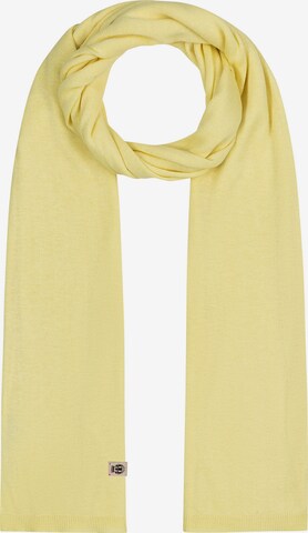 Roeckl Scarf 'Calais/Light Bamboo' in Yellow: front