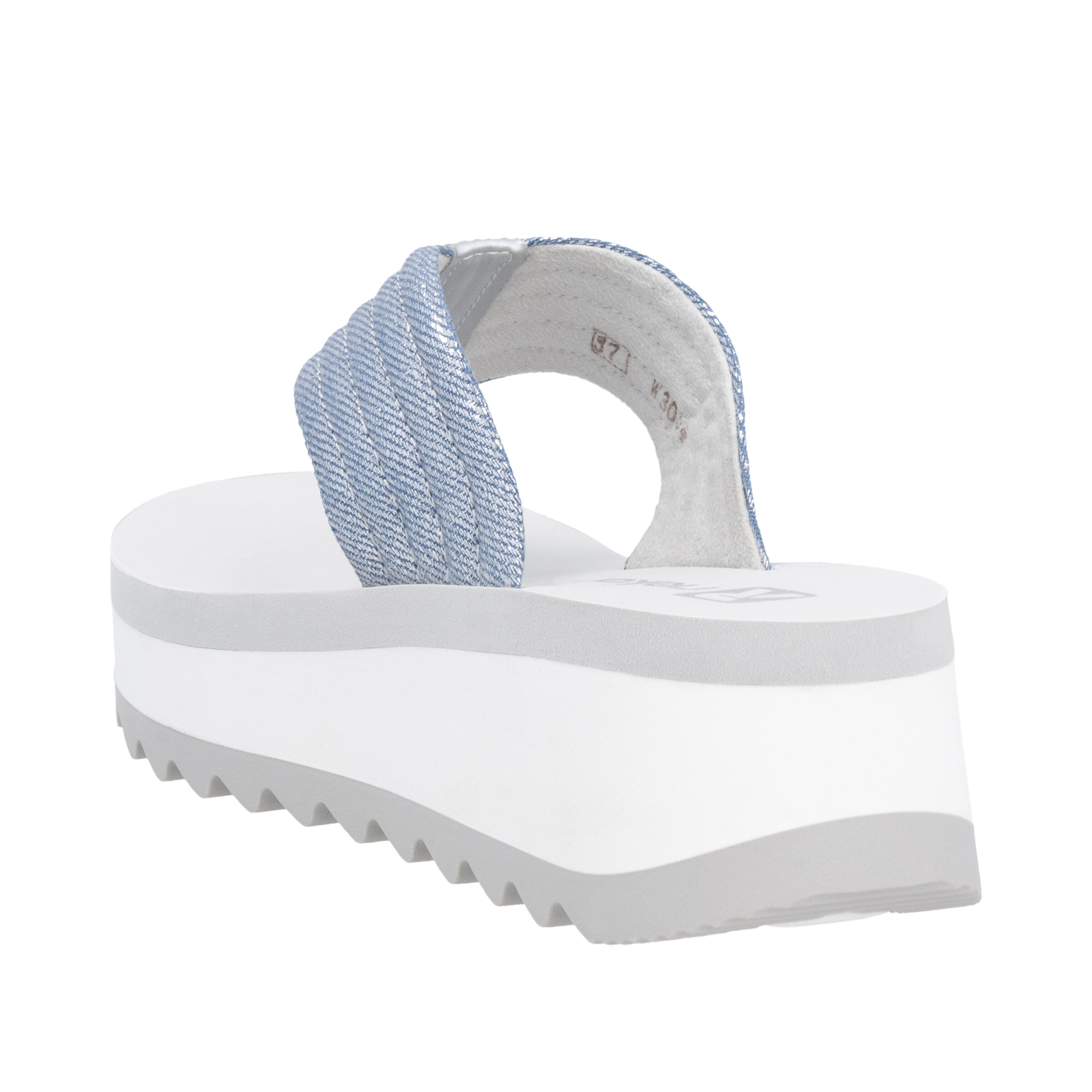 Tongs ' W3054 ' Rieker Sport en bleu