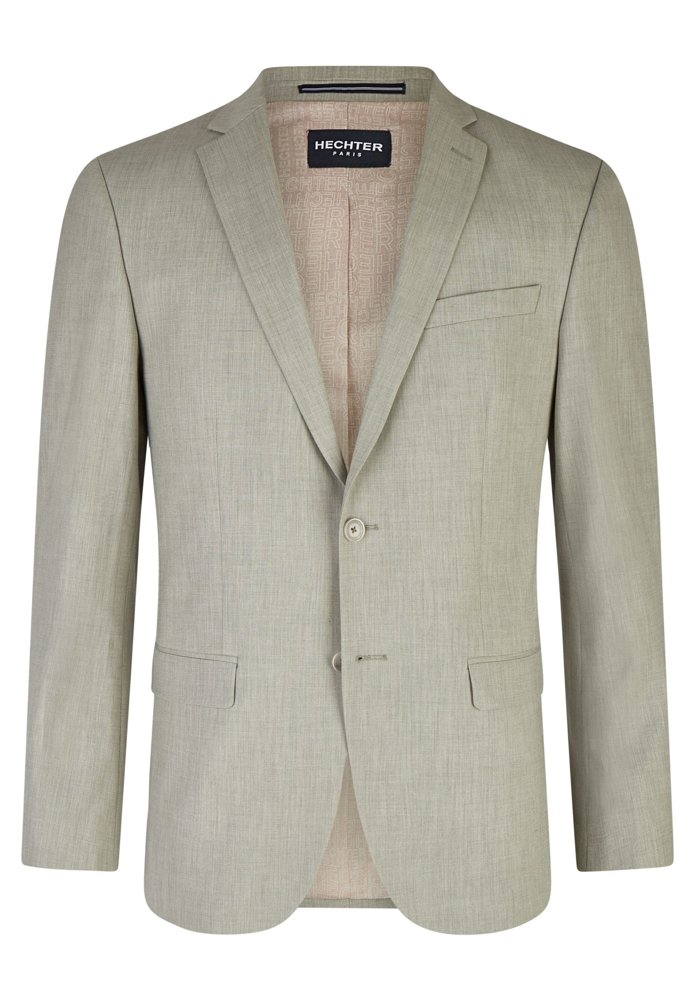 HECHTER PARIS Regular fit Business-colbert in Grijs: voorkant