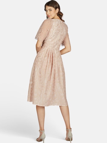 Robe de cocktail KLEO en rose