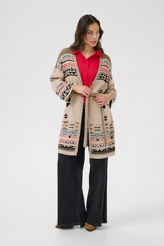 Cardigan 'Etta' Cream en beige