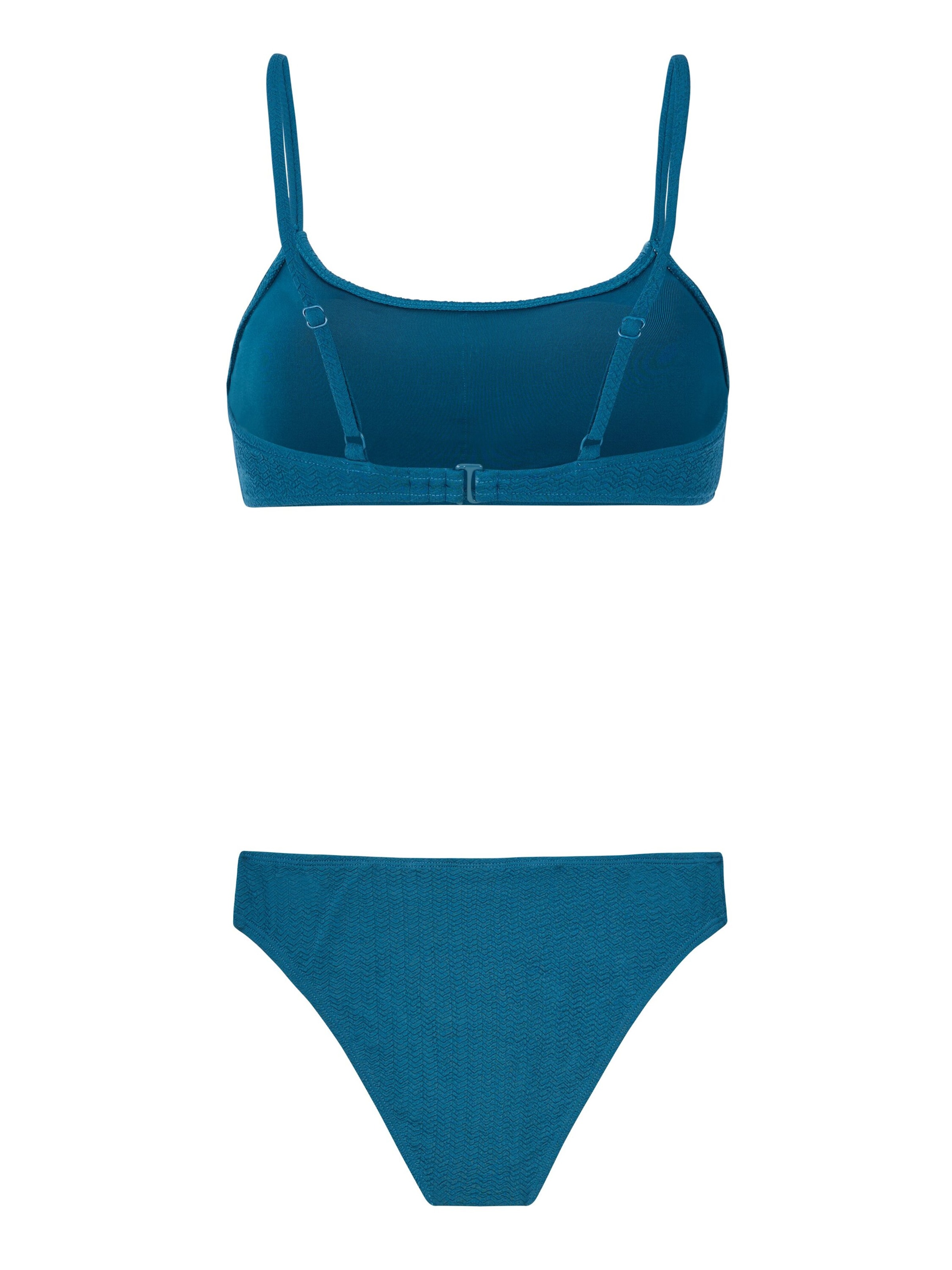 PROTEST Bustier Bikini 'PRTDice' in Blauw