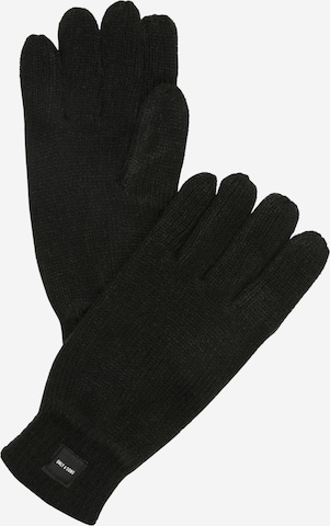 Only & Sons Fingerhandschuhe in Schwarz: predná strana