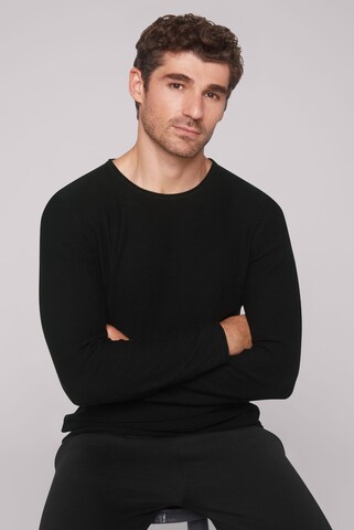 CMPD Pullover in Schwarz: Vorderseite