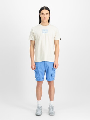 balts ALPHA INDUSTRIES T-Krekls