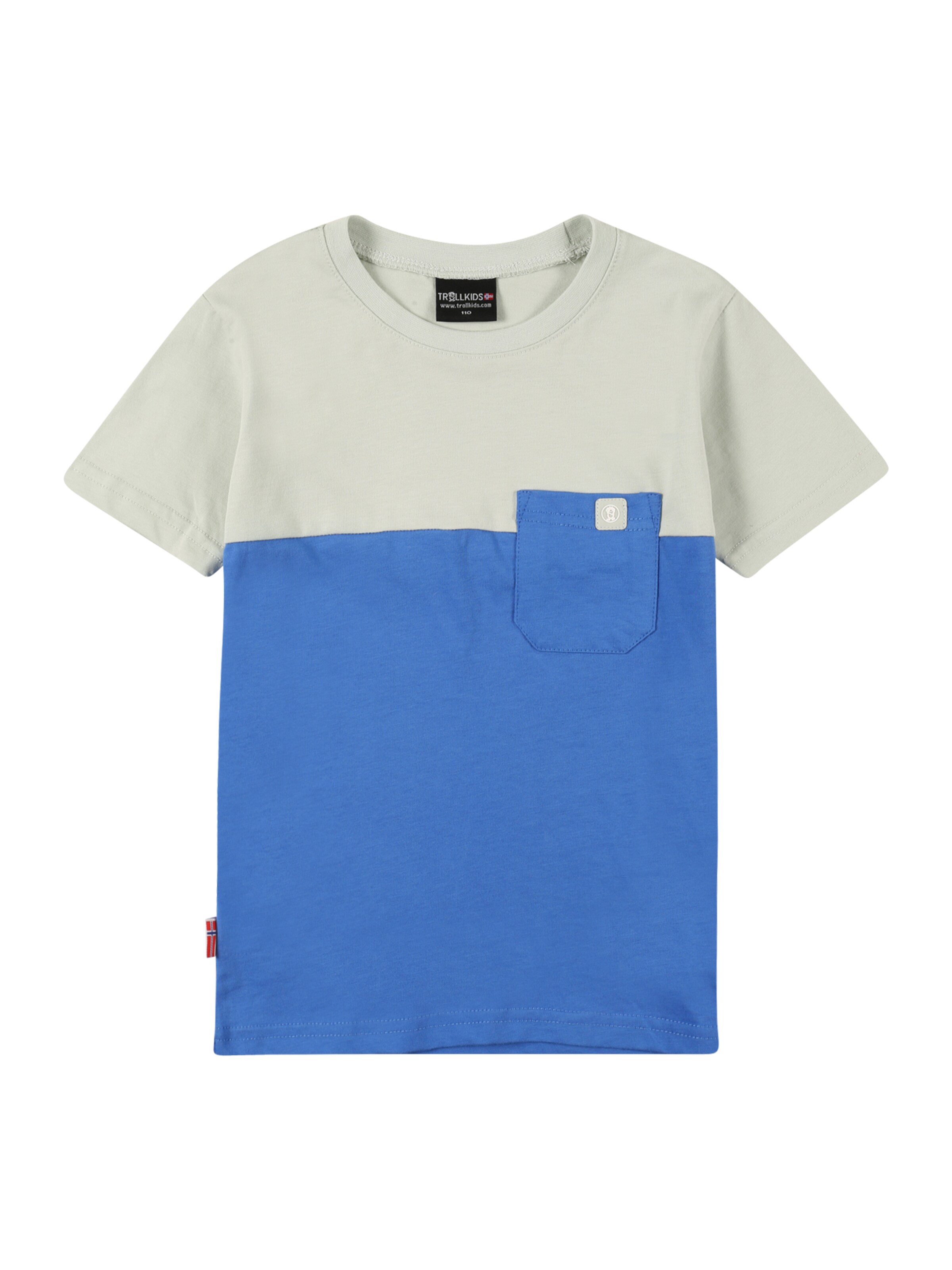 Kinder Teens (Gr. 140-176) TROLLKIDS T-Shirt 'Bergen' in Blau - BB95463 Kinder Teens (Gr. 140-176) TROLLKIDS T-Shirt 'Bergen' in Blau - BB95463