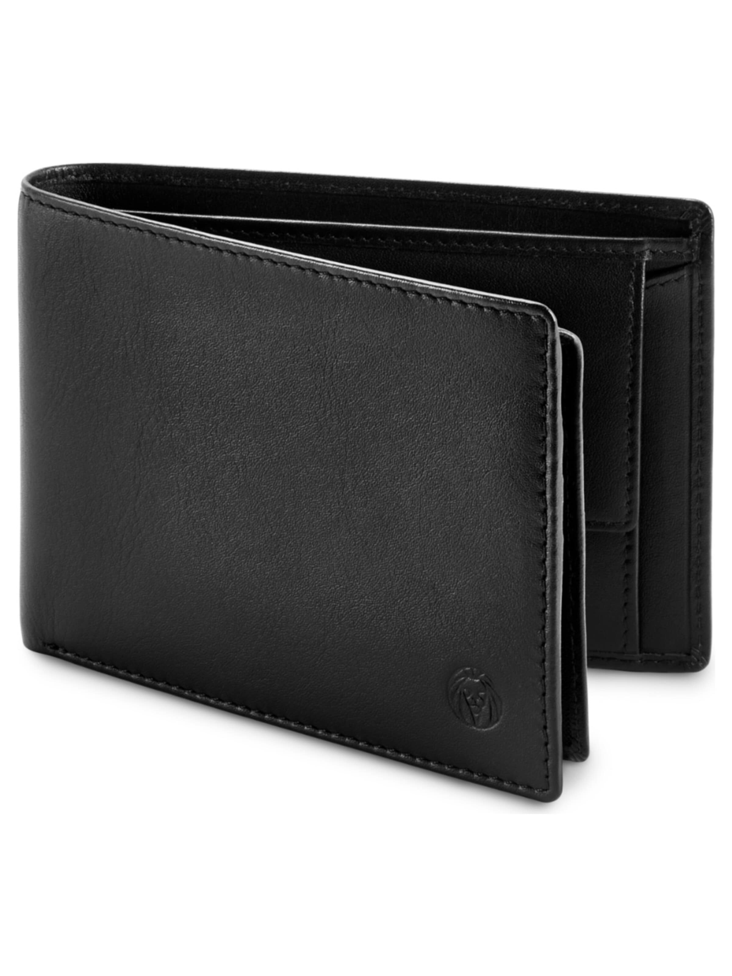 Lucleon Wallet 'Kingston' in Black: front