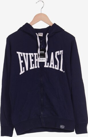 Everlast Sweatshirt & Zip-Up Hoodie in S in Blue: front