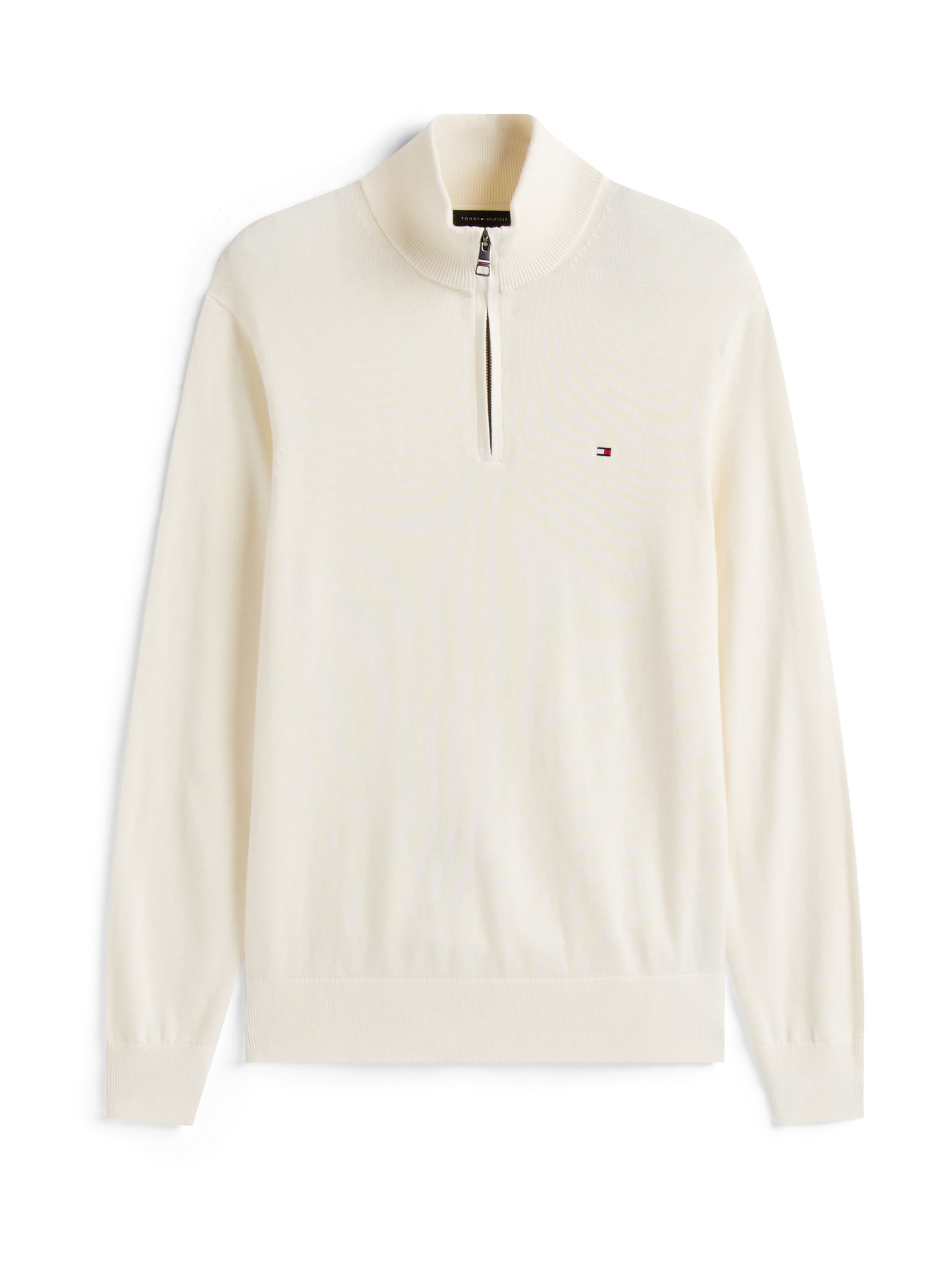 TOMMY HILFIGER Pullover in Beige: Vorderseite
