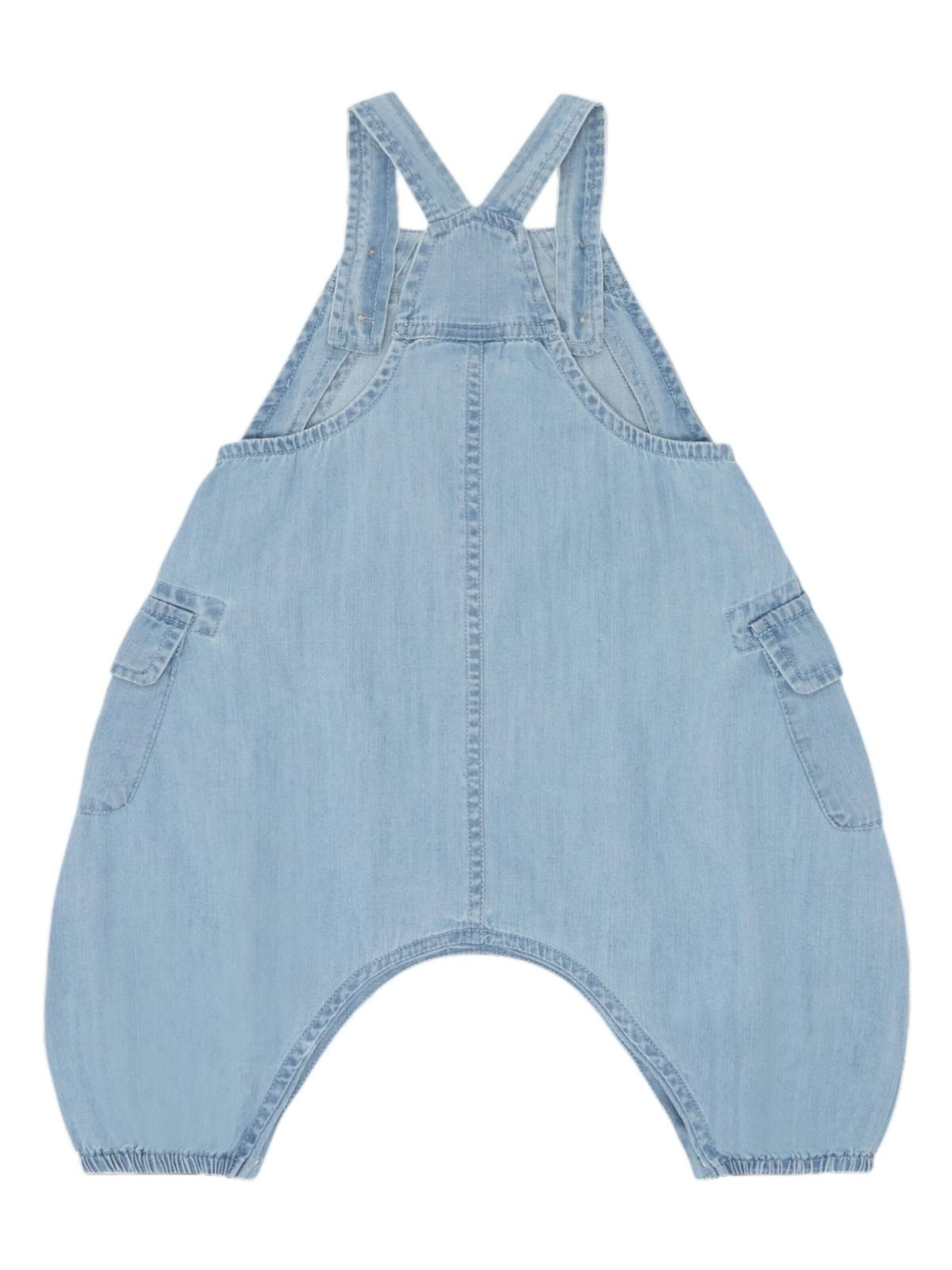Hust & Claire Regular Dungarees 'HCMaks Chambray' in Blue