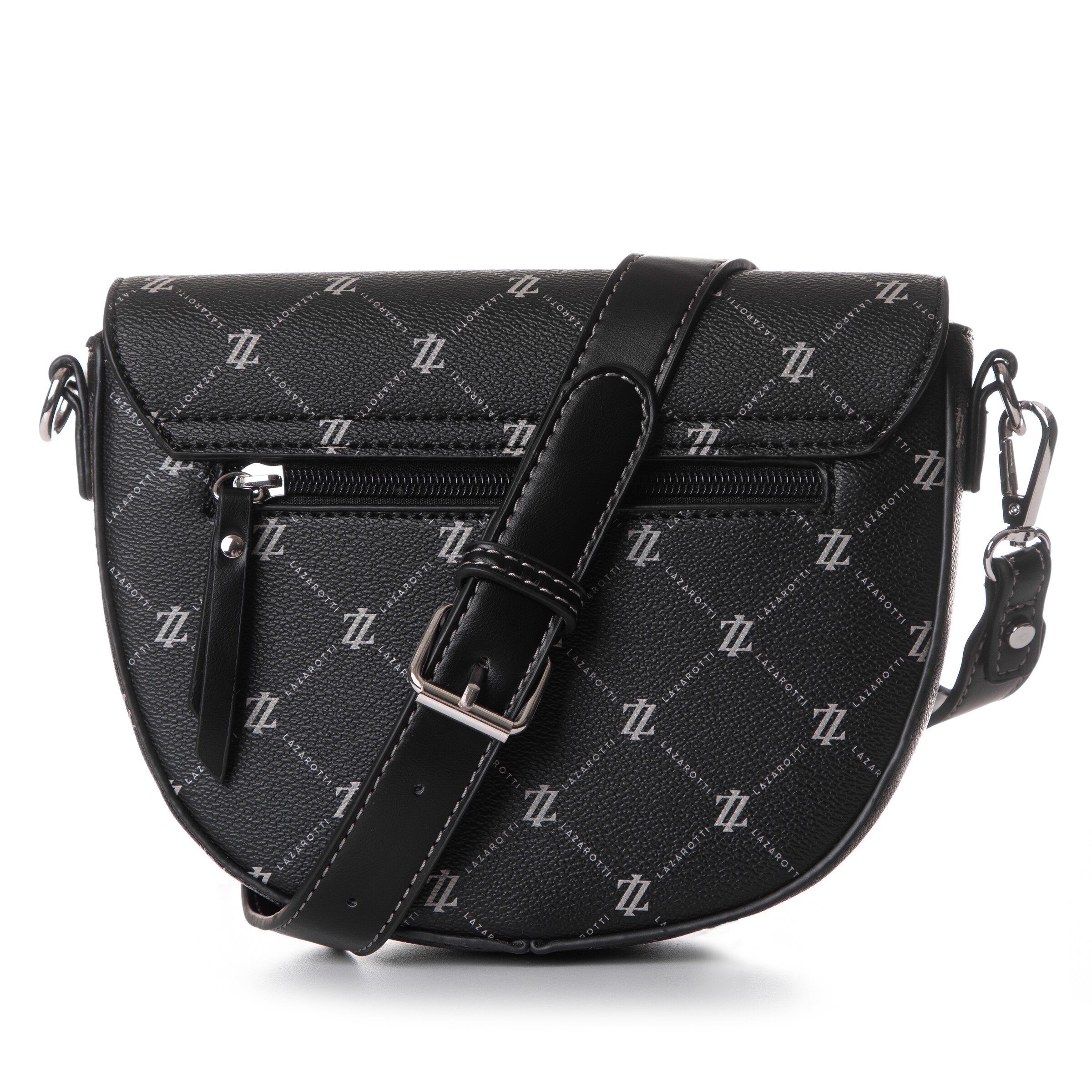 Lazarotti Schoudertas 'Palermo ' in Zwart