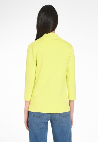 Cardigan Peter Hahn en jaune