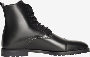 Henry Stevens Lace-Up Boots 'Wallace CDB' in Black