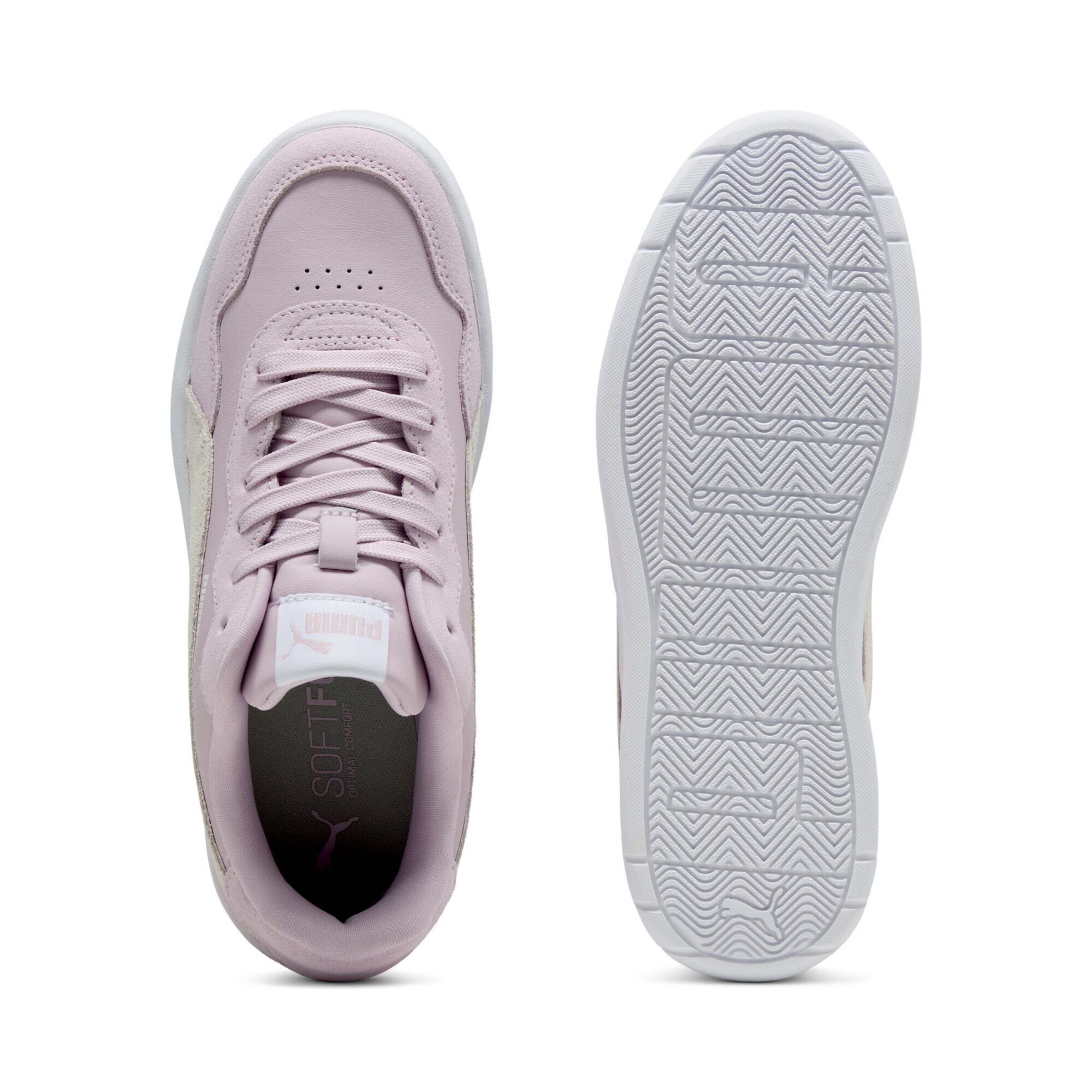 Baskets basses 'Court Lally Skye' PUMA en rose