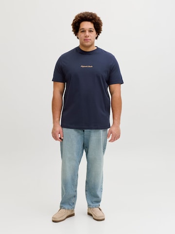 Maglietta 'JORNorrebro' di Jack & Jones Plus in blu