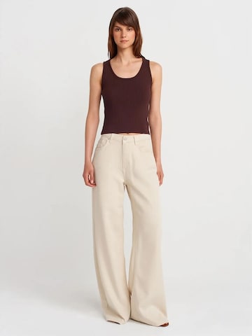 Dilvin Bluse 'Blusen'‌‌‌‌‌ in Braun