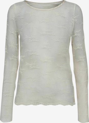 NÜMPH Tričko 'NUNATALIA' – bílá: přední strana