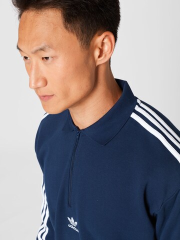 ADIDAS ORIGINALS Sweatshirt 'Adicolor 3-Stripes ' i blå