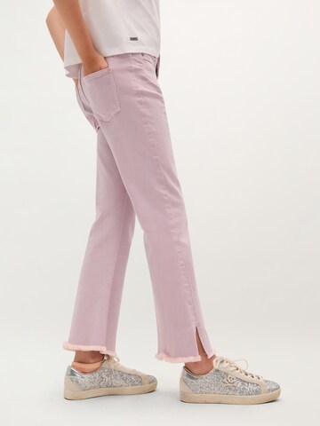 Scalpers Flared Jeans i lila