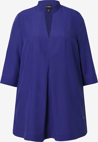 Ulla Popken Tuniek in Blauw: voorkant