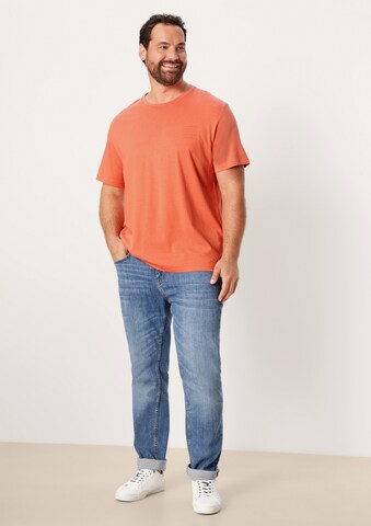 s.Oliver Men Big Sizes Shirt in Orange