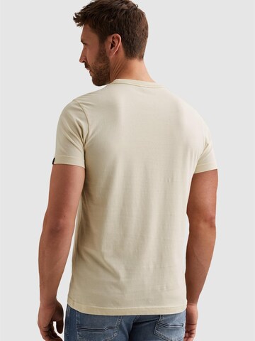 PME Legend T-shirt 'T-shirt in jersey with artwork' i beige