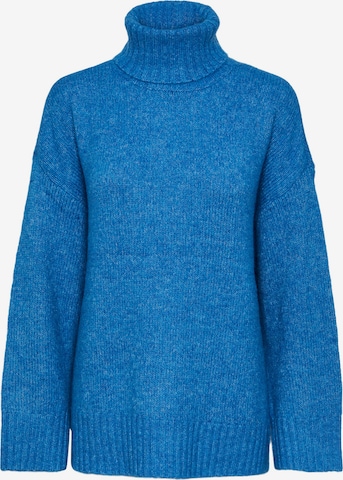 PIECES Pullover 'NANCY' i blå: forside