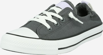 Baskets basses CONVERSE en vert : devant