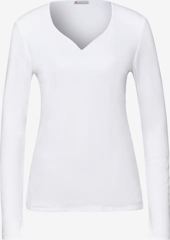 STREET ONE Shirt in Weiß: Vorderseite