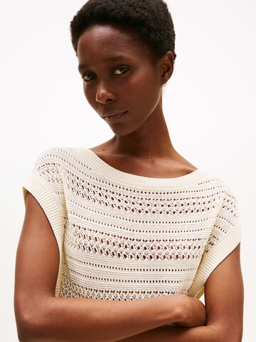 TOMMY HILFIGER Pullover in Beige