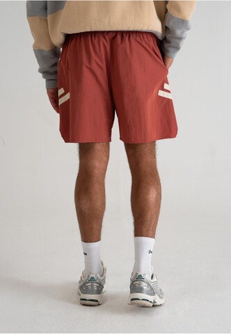 Prohibited Regular Pants 'PBFC' in Red