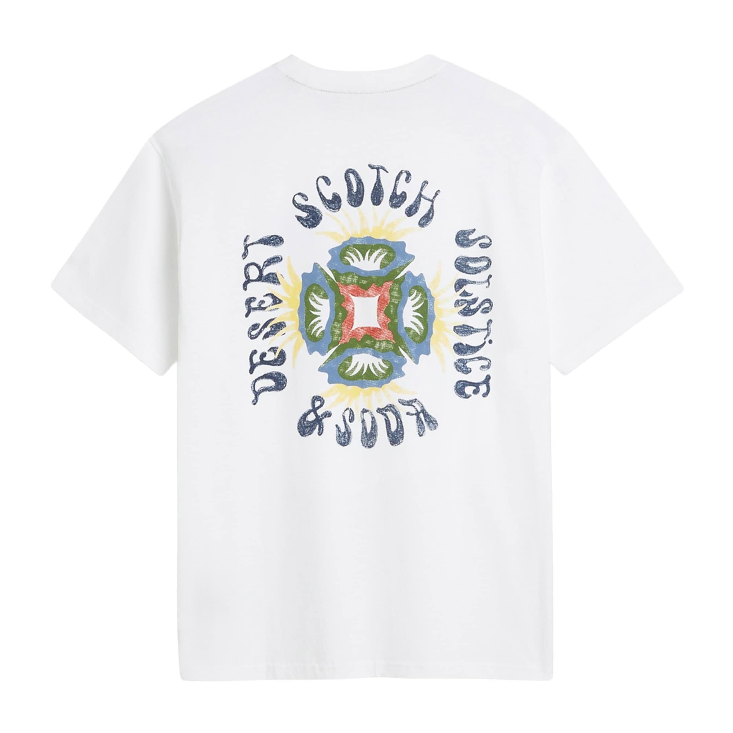 Maglietta di SCOTCH & SODA in bianco: frontale