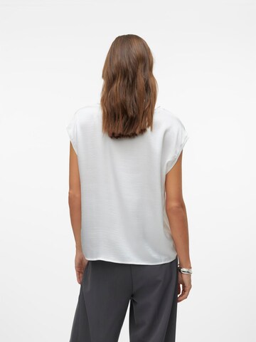 VERO MODA Bluse 'REBA' in Weiß