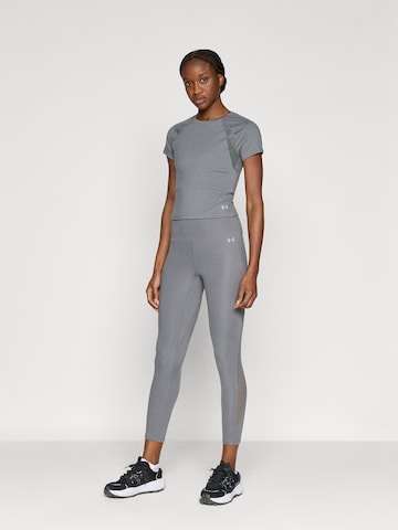 UNDER ARMOUR Skinny Sporthose 'Motion' in Grün