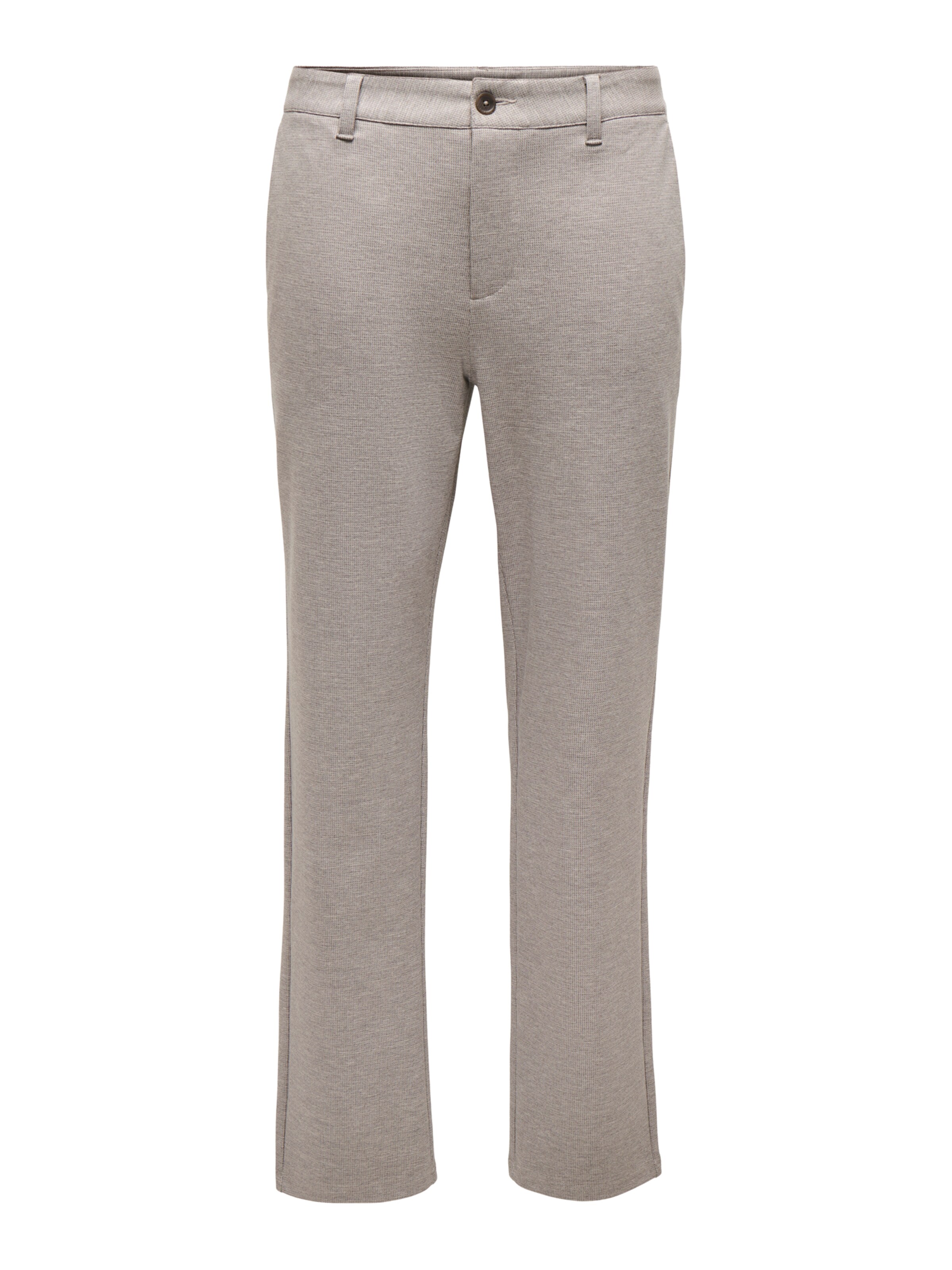 Only & Sons Tapered Bukser 'ONSMARK' i grå: forside