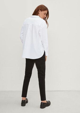 COMMA Bluse in Weiß