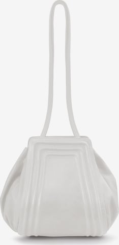 Gretchen Schultertasche in Weiß: Vorderseite