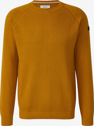 Pull-over s.Oliver en jaune : devant