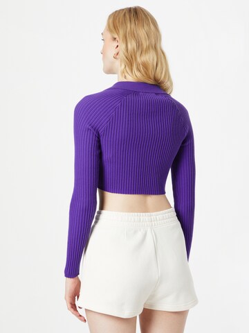 Tommy Jeans Pullover in Lila