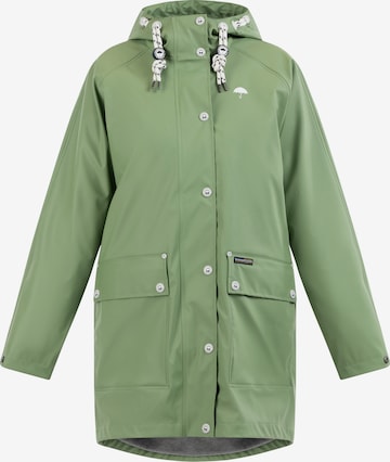 Schmuddelwedda Weatherproof jacket in Green: front