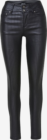 KOROSHISkinny Hlače - crna boja: prednji dio