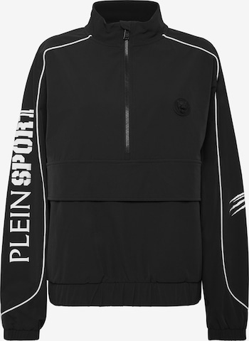Plein Sport - Casaco deportivo 'Scratch' em preto: frente