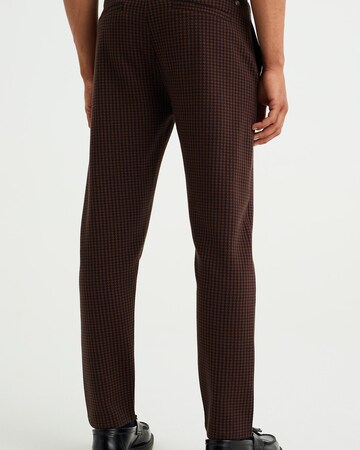 Regular Pantalon WE Fashion en marron