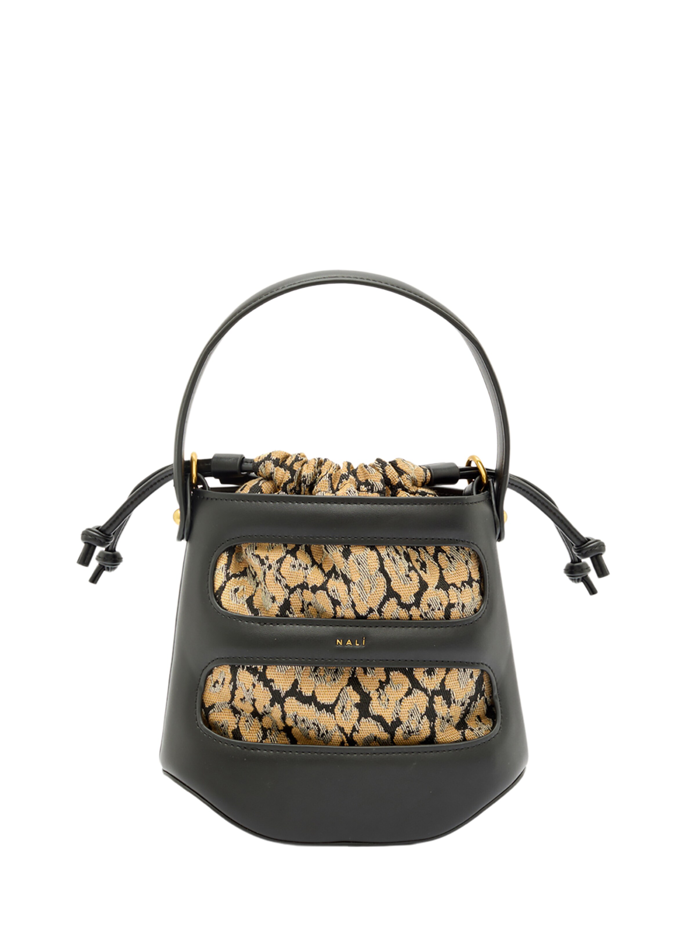 NALì Beuteltasche 'JACQUELIN' in Schwarz: Vorderseite