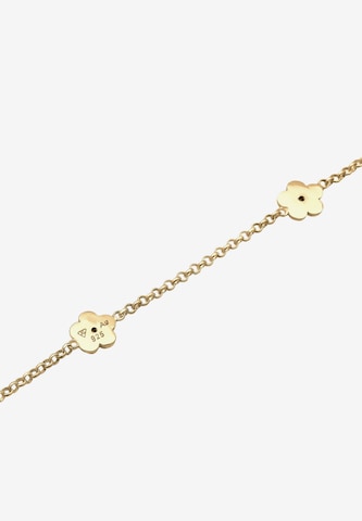 ELLI Armband ' Blume' in Gold